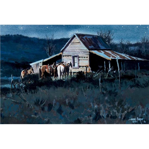 James Boren-Moonlight on the Bosque