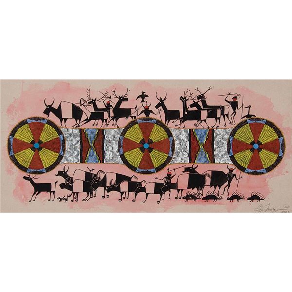 Edward Morgan-Buffalo Robe Bead Strap