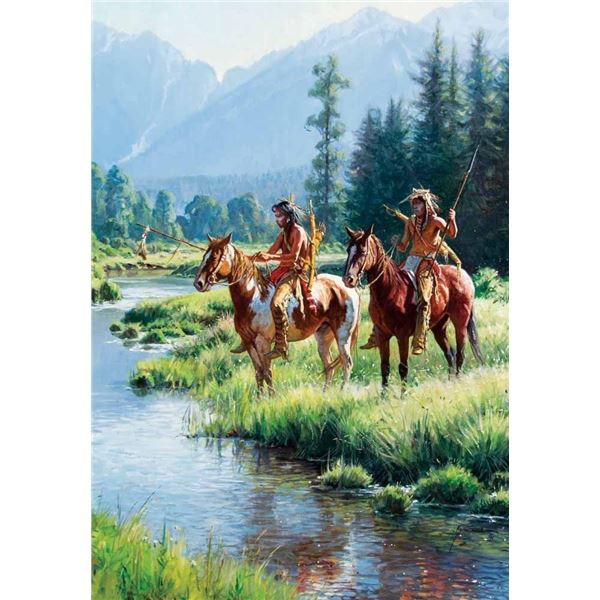 Martin Grelle-Wolves at Blacktail