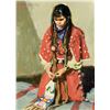 Image 1 : John Moyers-Crow Woman with Pipe Bag