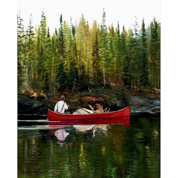 Nicholas Coleman-The Red Canoe