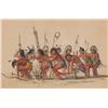 Image 6 : George Catlin-Collection of 6 colored lithographs