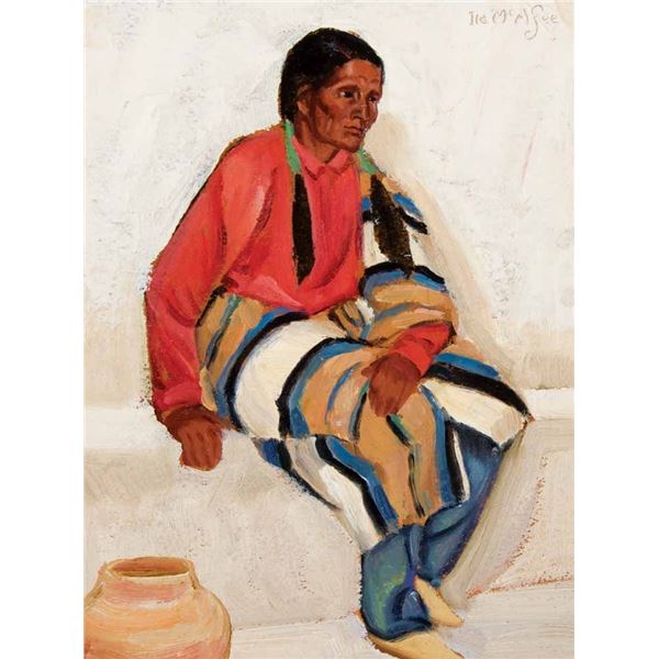 Ila McAfee-Interior Portrait