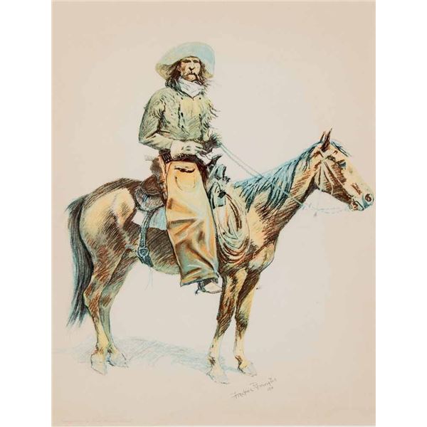 Frederic Remington-An Arizona Cowboy