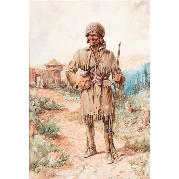 Edgar S. Paxson-Kit Carson