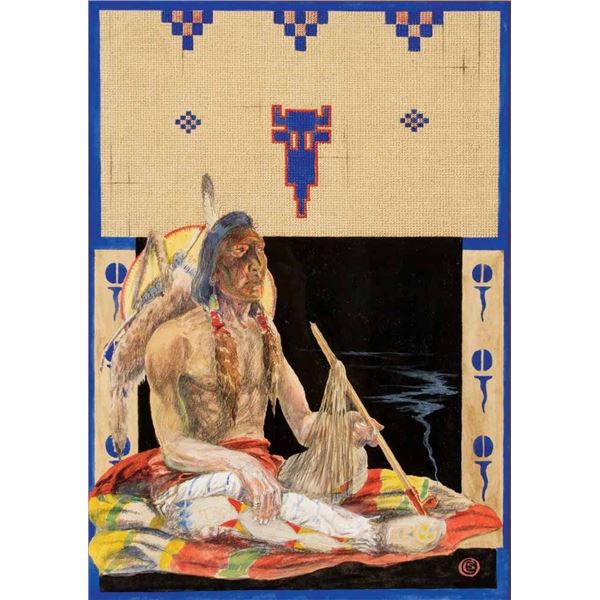 Olaf C. Seltzer-The Peace Pipe