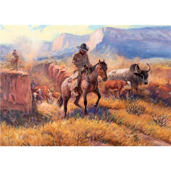 Joe Beeler-Gathering the Rough Country