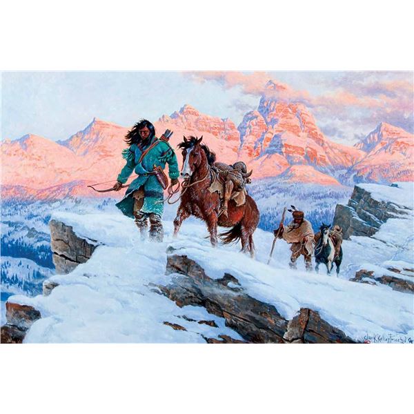 Clark Kelly Price-The Shoshone's - Makers of the Coveted Horn Bow