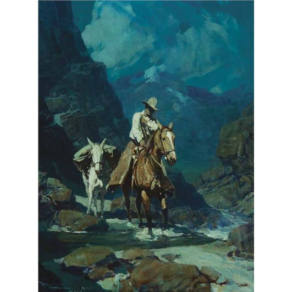 Frank Tenney Johnson-Packing In