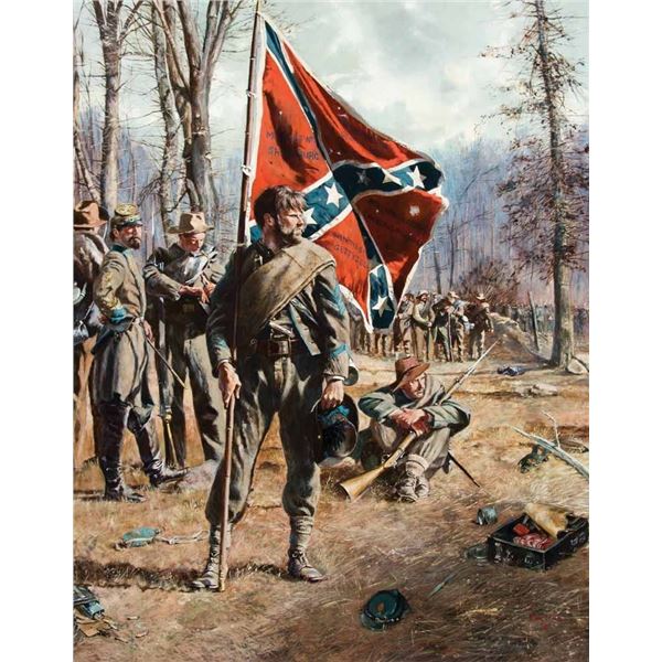 Don Troiani-Southern Standard Bearer