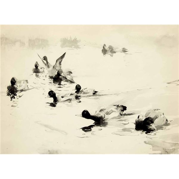 Frank W. Benson-Ducks