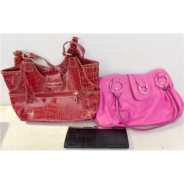 2 PURSES WITH WALLET