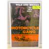 Image 1 : MOTORCYCLE GANG 1957 MOVIE POSTER REPRODUCTION