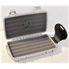 Image 1 : CIGAR CADDY 5 CIGAR COUNT TRAVEL HUMIDOR - SILVER