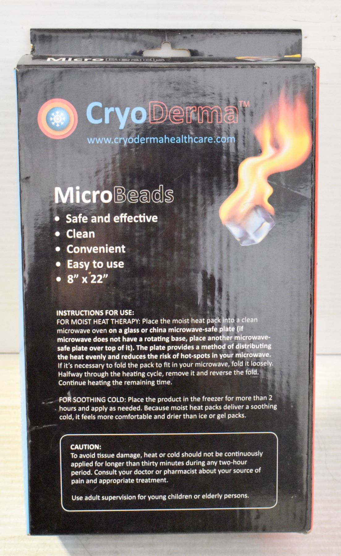 ONE NEW CRYODERMA HOT OR COLD THERAPY WRAP