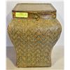 Image 1 : VINTAGE WICKER STORAGE CHEST
