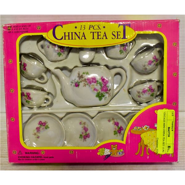 VINTAGE MINI CHINA TEA SET 13 PC