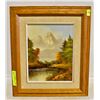 Image 1 : VINTAGE FRAMED OIL PAINTING ARTIST