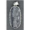 #28- NATURAL BLACK TOURMALINE PENDANT (RAW)