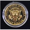 Image 1 : 24KT GOLD PLATED US HALF DOLLAR 1980