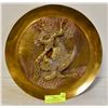 Image 1 : LARGE EAGLE BRASS HEAVY PLATE