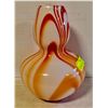 Image 1 : BLOWN GLASS VINTAGE LARGE VASE APPROX 14 INCH