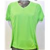 Image 1 : BRIGHT GREEN WOMENS NEWDEAL ATHLETHICS SHIRT SZ M