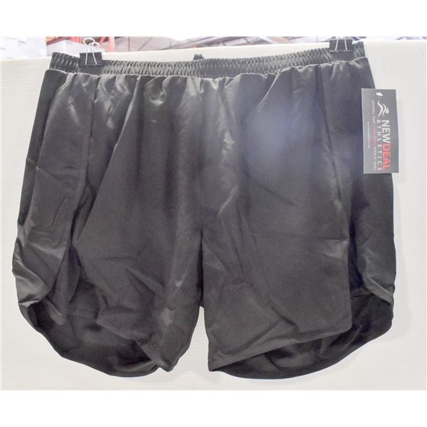 BLACK NEWDEAL  ATHLETICS SHORTS SZ L