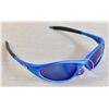 Image 1 : PAIR OF BRIGHT BLUE REPLICA OAKLEY SUNGLASSES