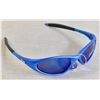 Image 1 : PAIR OF BRIGHT BLUE REPLICA OAKLEY SUNGLASSES