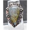 Image 1 : #71-NATURAL LABRADORITE RING SIZE 7