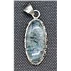Image 1 : #12-NATURAL PREHNITE PENDANT