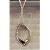 Image 1 : .925 SILVER NECKLACE + PENDANT