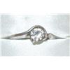 Image 1 : .925 SILVER MOISSANITE RING SIZE 6.75