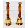 Image 1 : 2 BRASS BELLS.