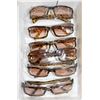 Image 1 : 6 PAIRS OF LEOPARD PRINT DESIGNER SUNGLASSES