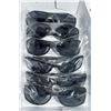 Image 1 : 6 PAIRS OF BLACK & STAINLESS MODERN STYLE SUNGLASS