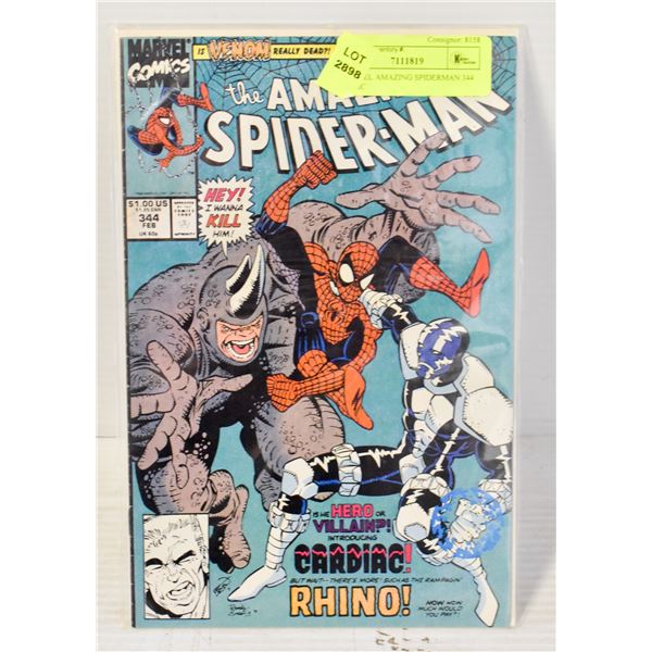 MARVEL AMAZING SPIDERMAN 344 COMIC