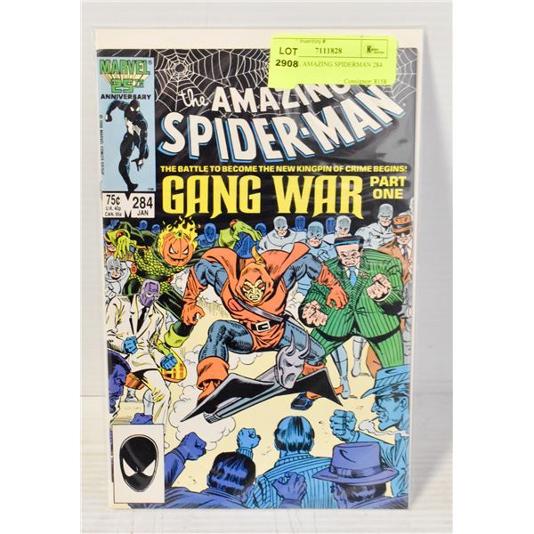 MARVEL AMAZING SPIDERMAN 284 COMIC