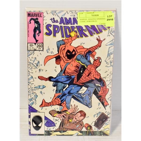 MARVEL AMAZING SPIDERMAN 260 COMIC, HOBGOBLIN