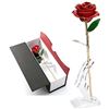 Image 1 : NEW GILDED ROSE PLATED GOLD ROSE GIFT SET