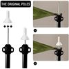 Image 4 : NEW REPACKAGED TELESCOPING TARP POLES, BLACK