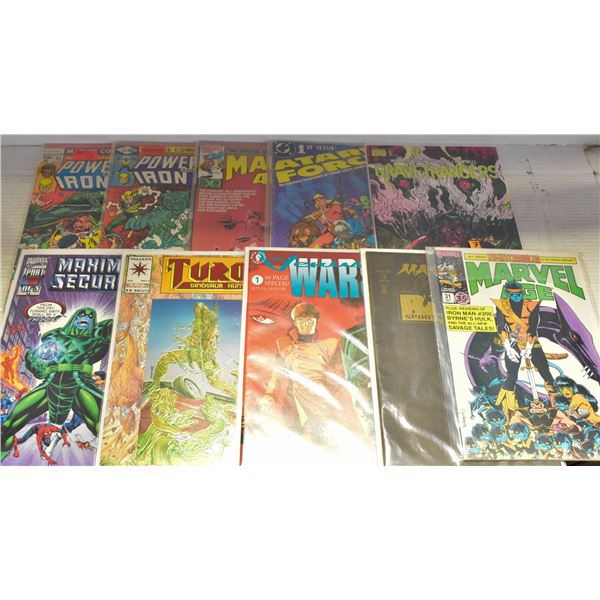 LOT OF 10 COMICS - ZEROES, ONES AND VINTAGE