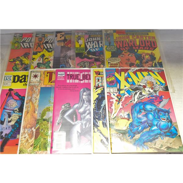 LOT OF 10 COMICS - ZEROES, ONES AND VINTAGE