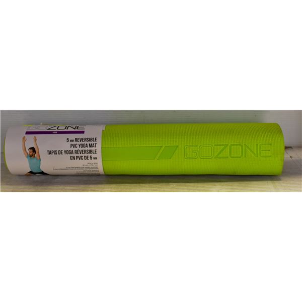 GO ZONE YOGA REVERSIBLE MAT 24  X 68 