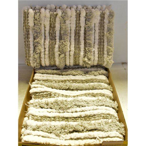 2 PC MATCHING BATH MAT SET