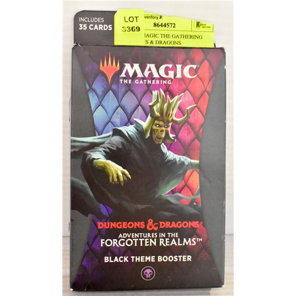 SEALED MAGIC THE GATHERING DUNGEONS & DRAGONS