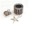 Image 1 : SILVER MARCASITE  3 CHARMS (~WEIGHT 9.6G)