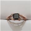 Image 1 : 10K ROSE GOLD BLACK DIAMOND(1.4CT) DIAMOND