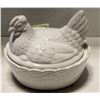 Image 1 : VINTAGE WHITE HEN COOKIE JAR